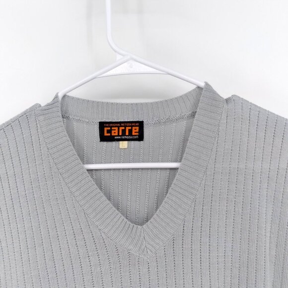 Carre Knit Sweater Vest Size L - Picture 5 of 5